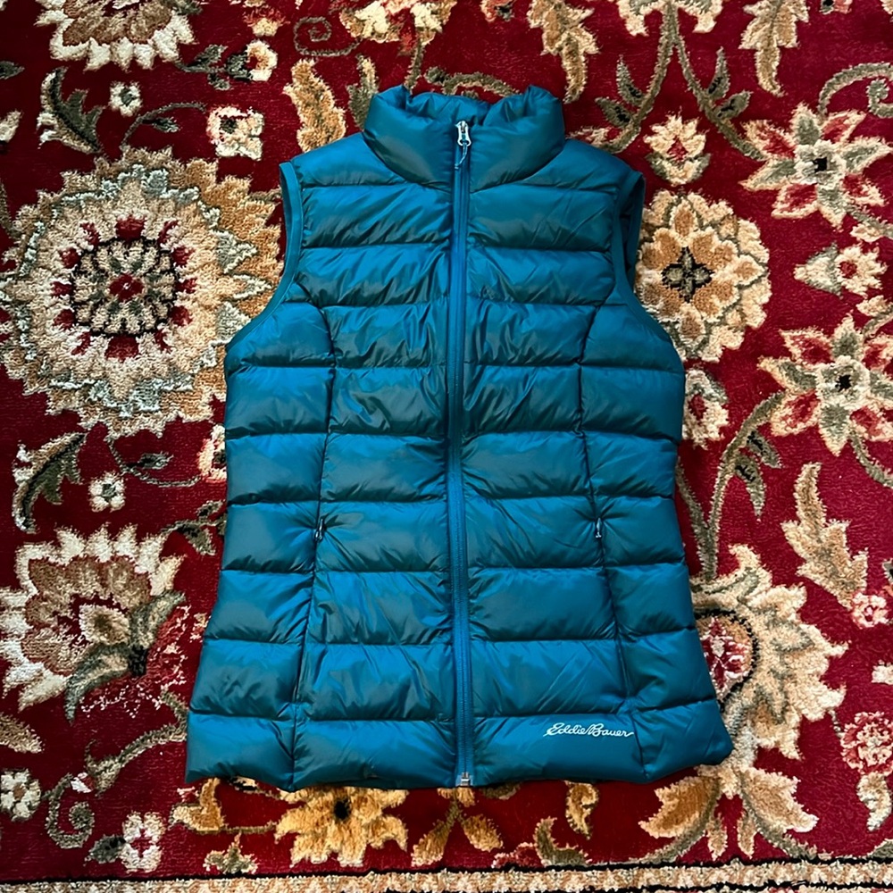Eddie Bauer EB650 down-filled vest, size XS, like new